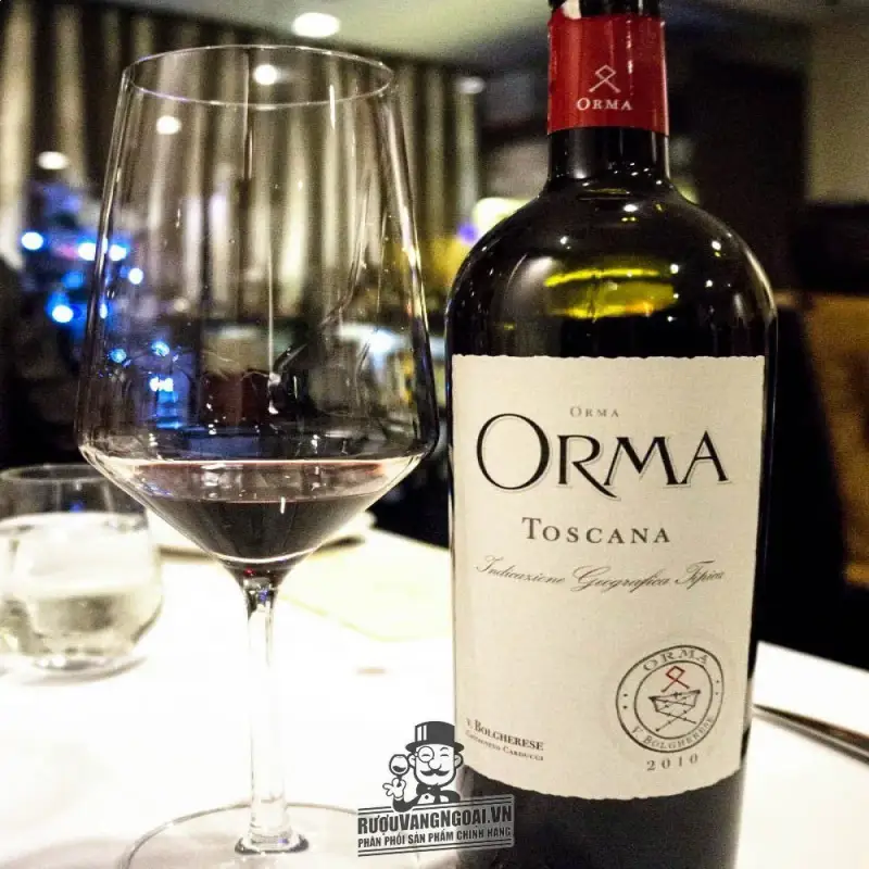 Mua vang y orma toscana giá rẻ tại Sài Gòn
