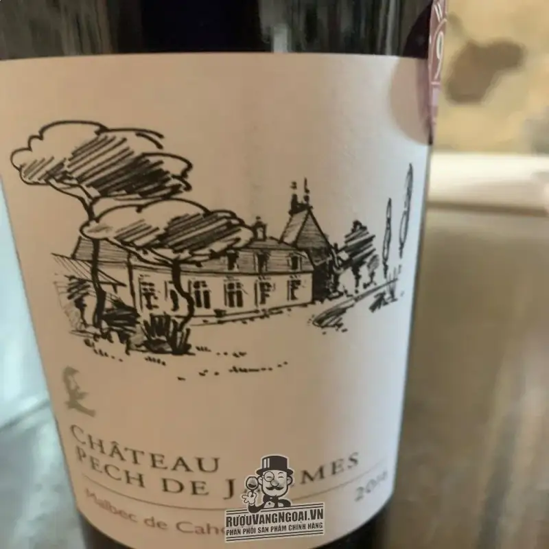 vang phap chateau pech de jammes malbec giá bao nhiêu
