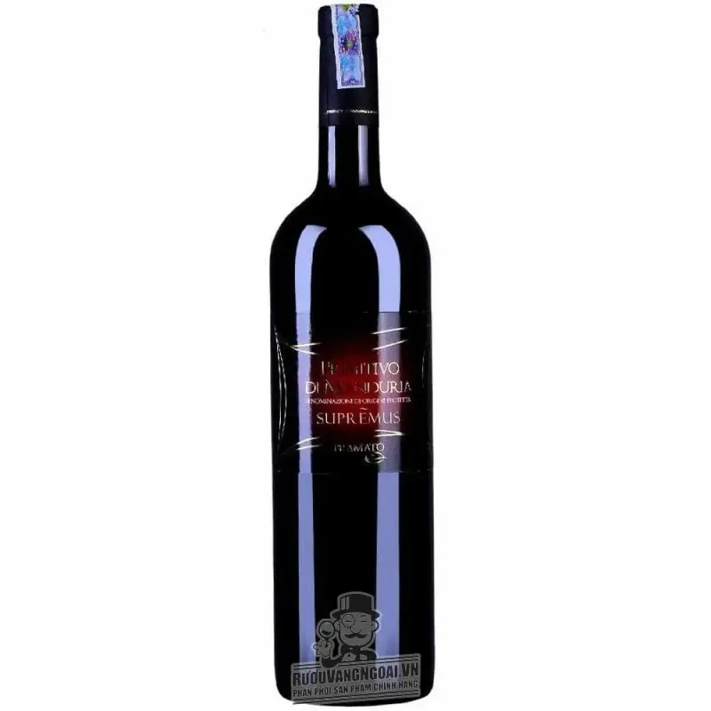 Rượu Vang Ý 18 độ PRIMITIVO DI MANDURIA SUPREMUS