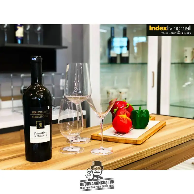 vang y brunilde di menzione primitivo di manduria giá bao nhiêu