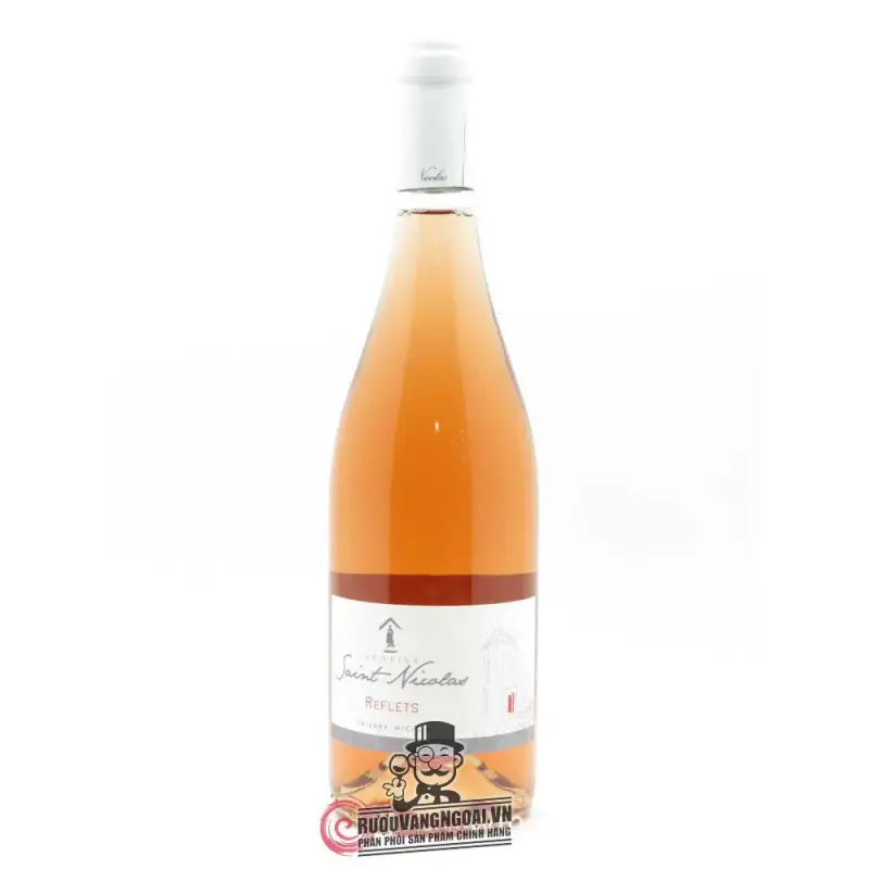 Vang Pháp Saint Nicolas Reflets Rose Fiefs Vendeens Brem thượng hạng