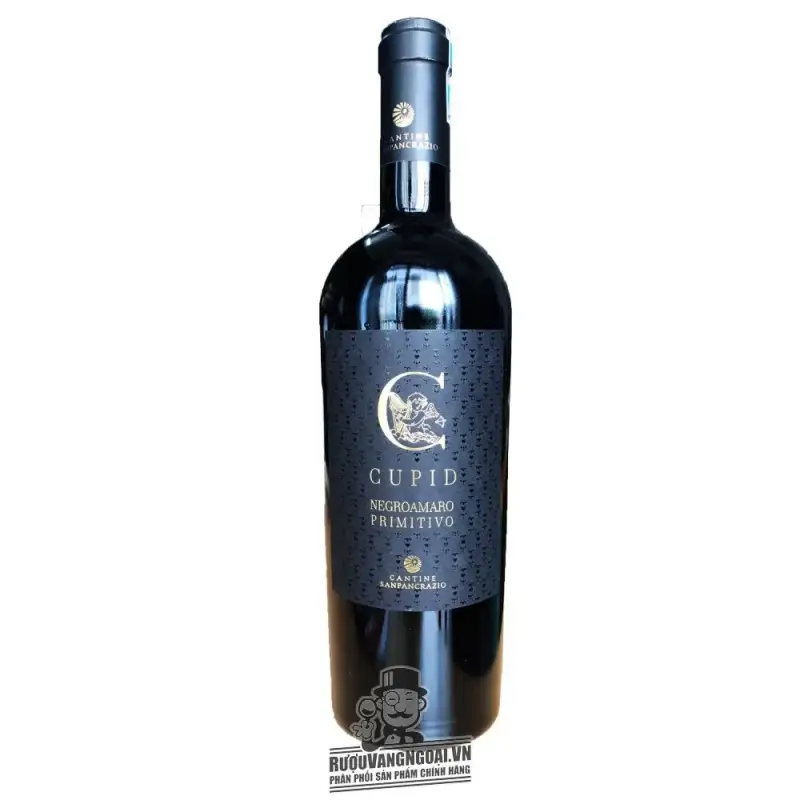 Vang Ý Cupid Negroamaro Primitivo Salento Cao cấp