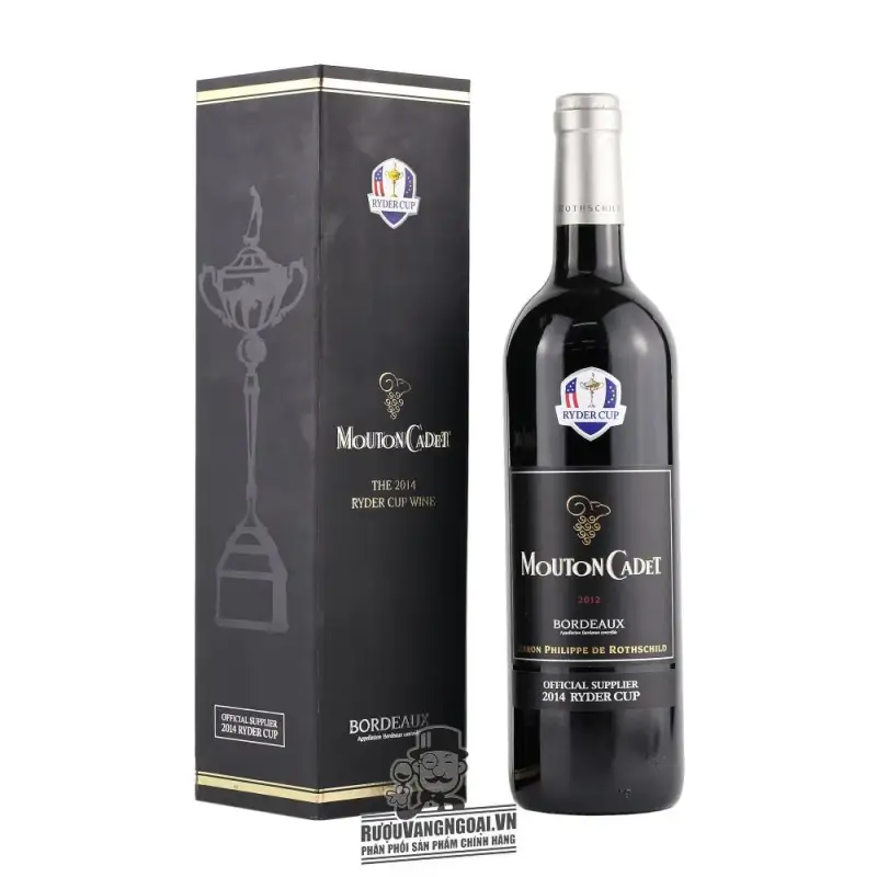 Giá vang phap baron philippe mouton cadet ryder cup bordeaux cao cap