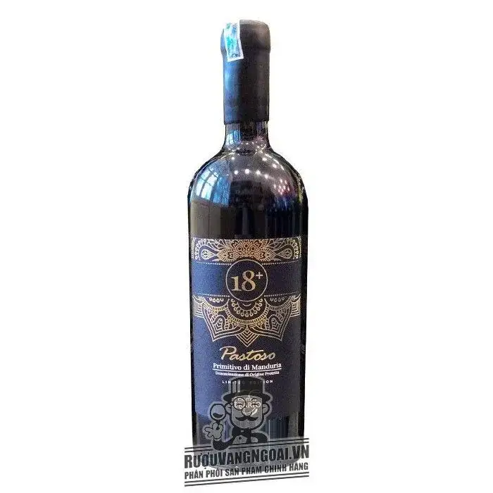 Vang Ý Pastoso 18+ nồng độ 18,5%
