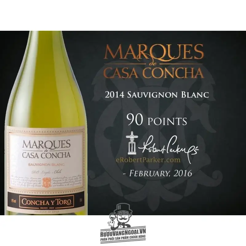 Vang Chile MARQUES CASA CONCHA Sauvignon Blanc