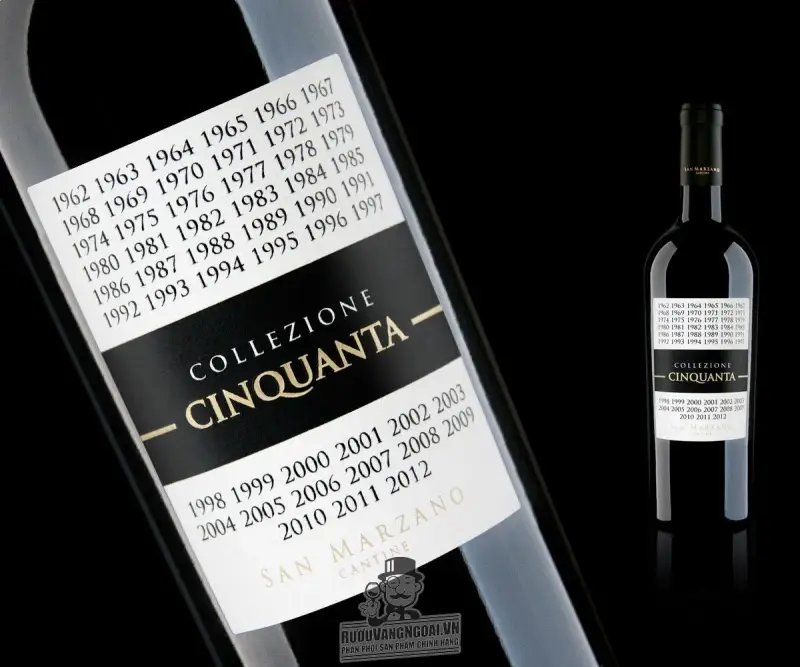 Vang ý Collezione Cinquanta