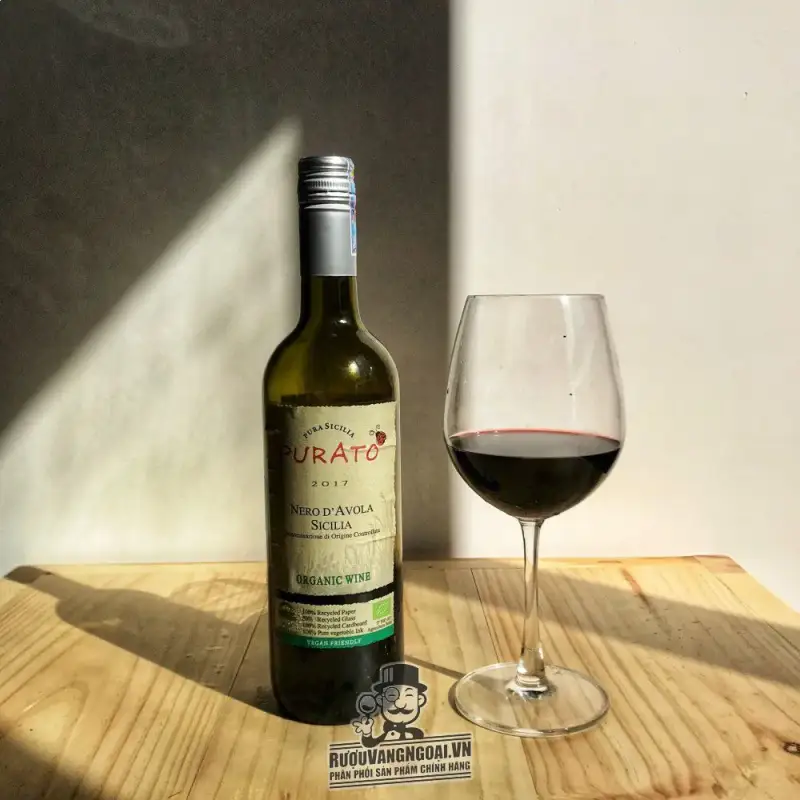 Địa chỉ bán vang y purato nero d avola sicilia organic giá rẻ tại Hà Nội