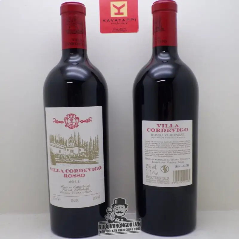 Vang Ý Villa Cordevigo Rosso Veronese
