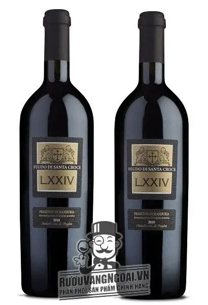 Vang Ý Feudo Di Santa Croce LXXIV Primitivo di Manduria