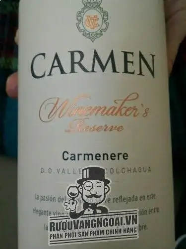 Vang Chile CARMEN WINEMAKER'S CARMENERE