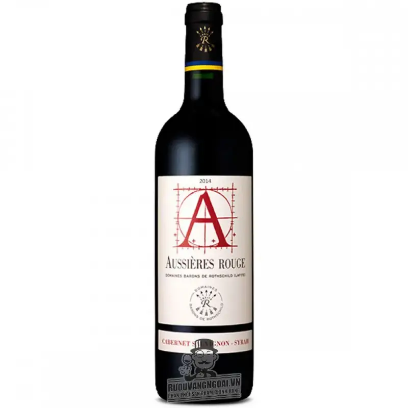 Vang Pháp Aussieres Rouge Barons de Rothschild uống ngon