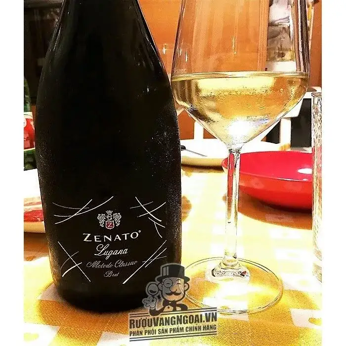Vang Ý Zenato Lugana Brut Metodo Classico Cao cấp
