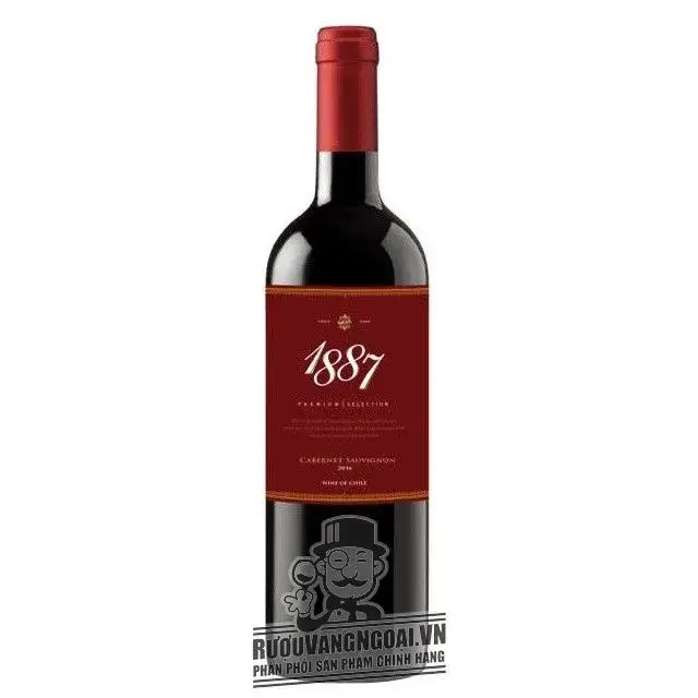 Rượu Vang Chile 1887 (ĐỎ - TRẮNG)