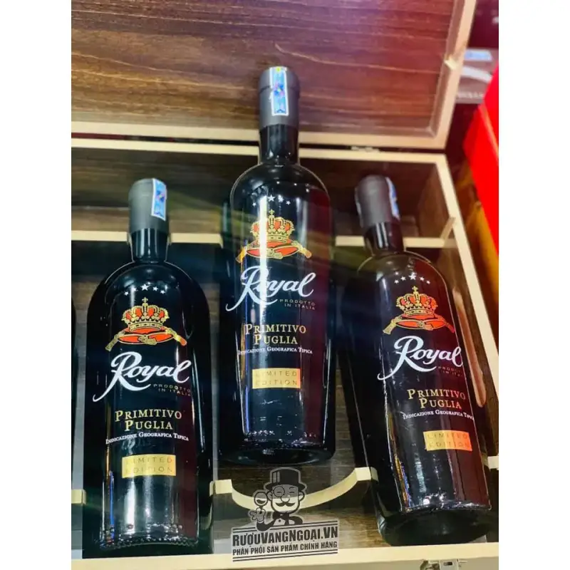 Rượu Vang Ý ROYAL PRIMITIVO PUGLIA LIMITED EDITION uống ngon