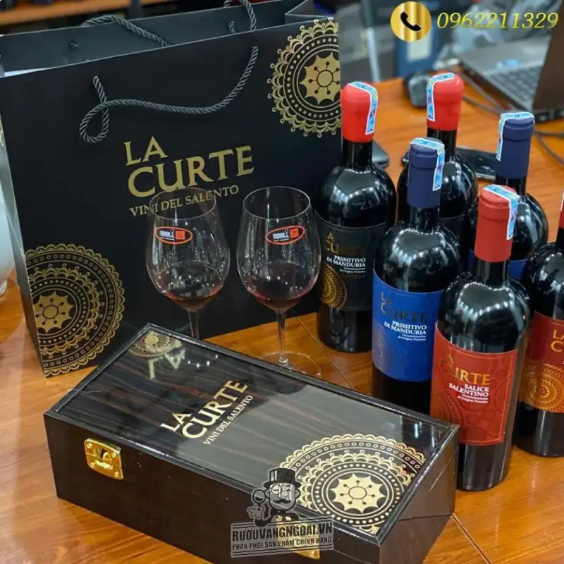 Địa chỉ bán vang y la curte salice salentino blend giá rẻ tại Hà Nội