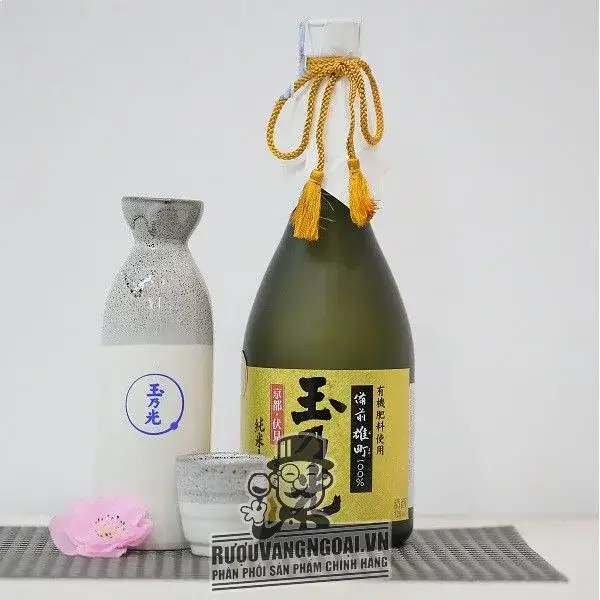 Rượu Sake Junmai Daiginjo Organic Bizen Omachi