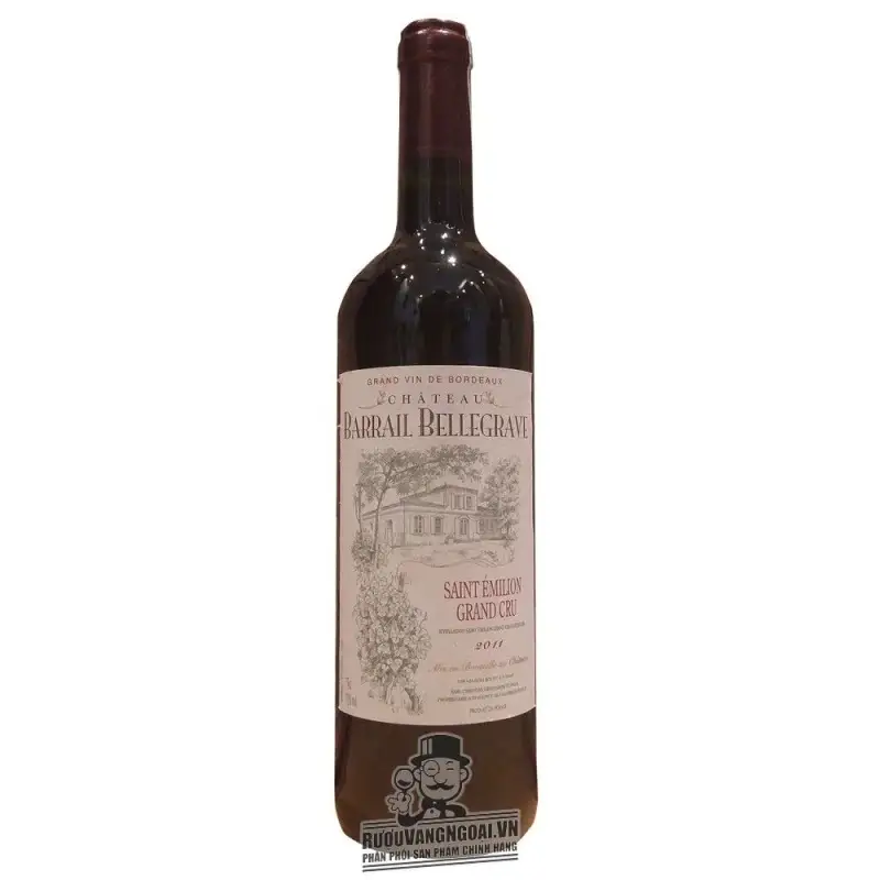Vang Pháp CHATEAU BARRAIL BELLEGRAVE SAINT EMILION GRAND CRU