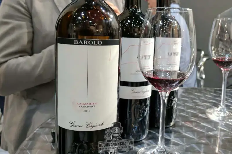 Vang ý GIANNI GAGLIARDO BAROLO LAZZARITO VIGNA PREVE