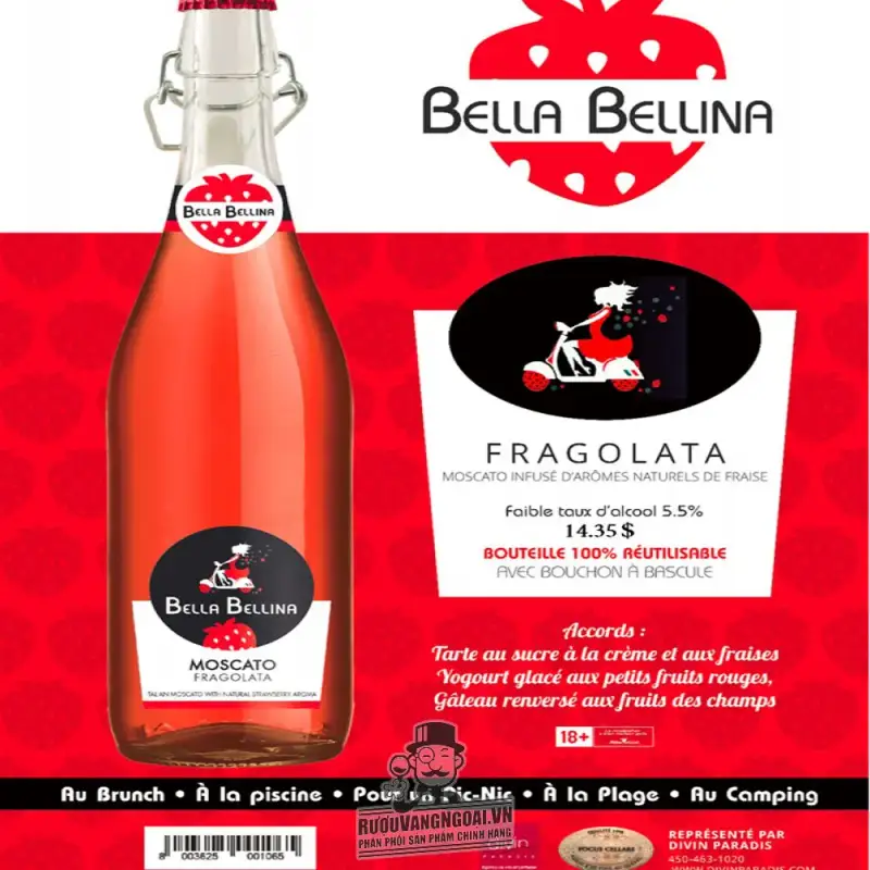 Địa chỉ mua vang y bella bellina moscato giá rẻ nhất