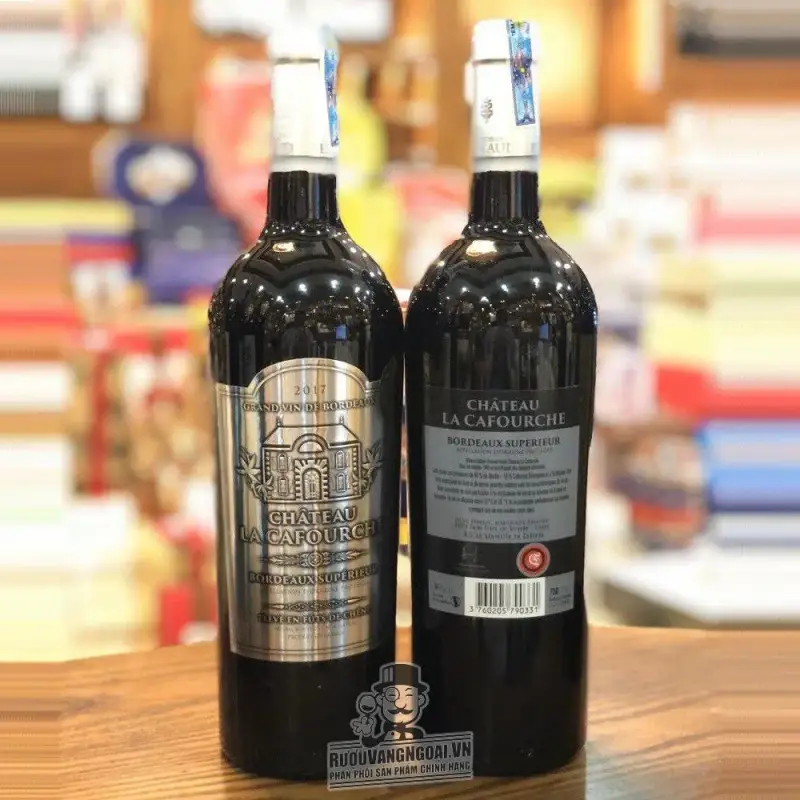 Vang Pháp Chateau La Cafourche Bordeux Superieur uống ngon