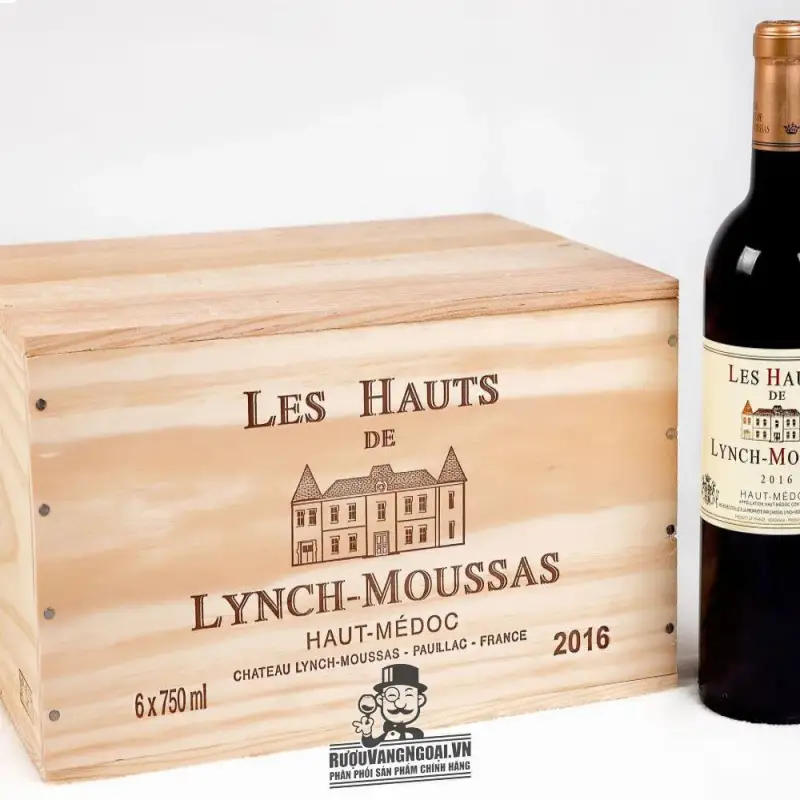 Mua vang phap les hauts de lynch moussas giá rẻ tại Hà Nội