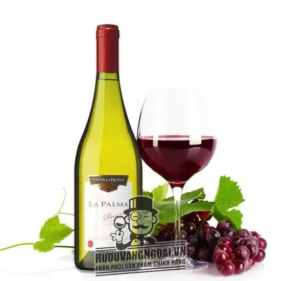 Vang Chile La Palma reserva Chardonnay