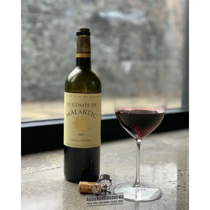 Vang Pháp Le Comte de Malartic Pessac Leognan