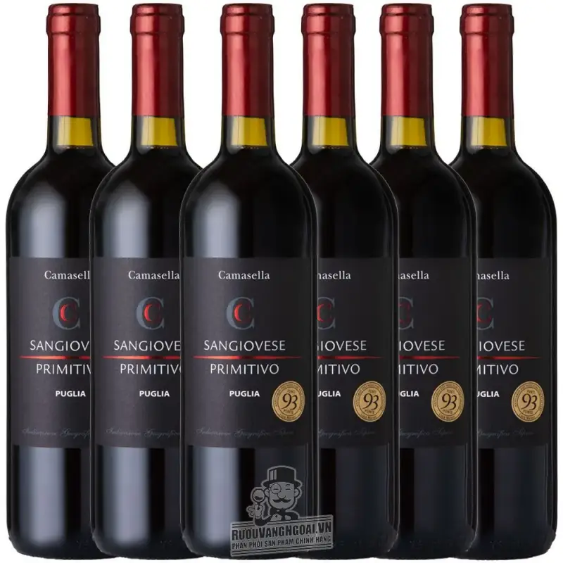Vang Ý Camasella Sangiovese Primitivo
