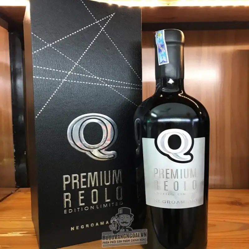 Vang Ý Q PREMIUM REOLO NEGROAMARO 16,5 ĐỘ