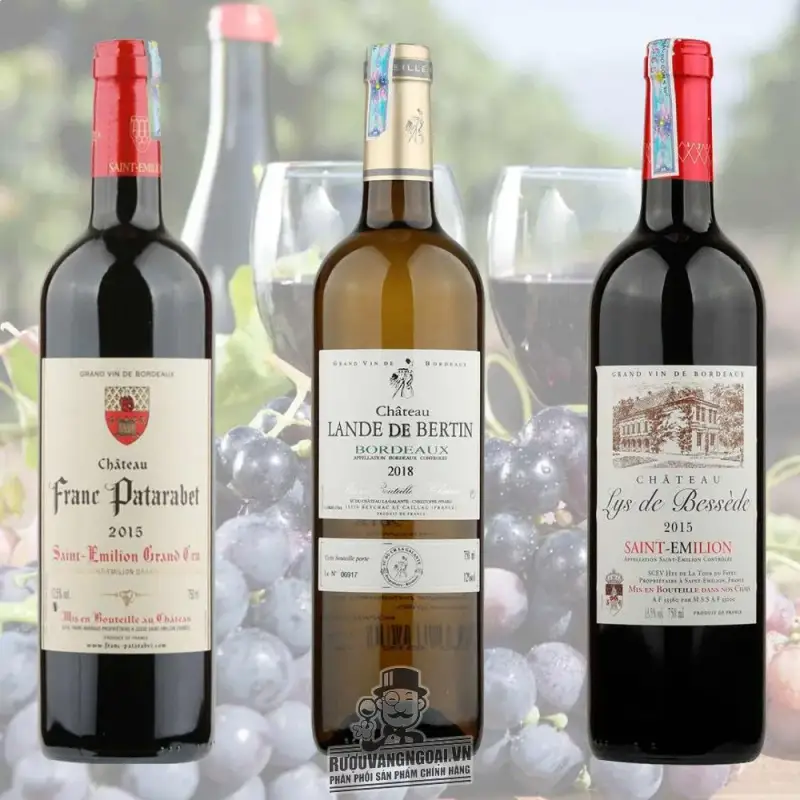 Vang Pháp CHATEAU FRANC PATARABET SAINT EMILION GRAND CRU
