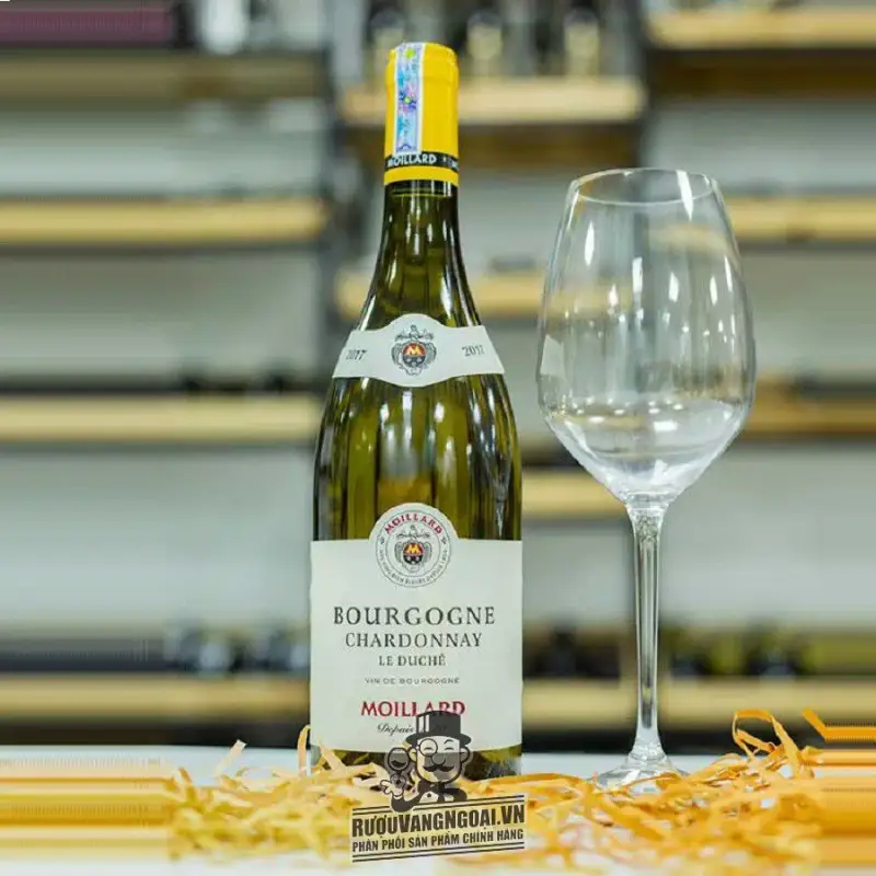 Vang Pháp Bourgogne Chardonnay Moillard uống ngon