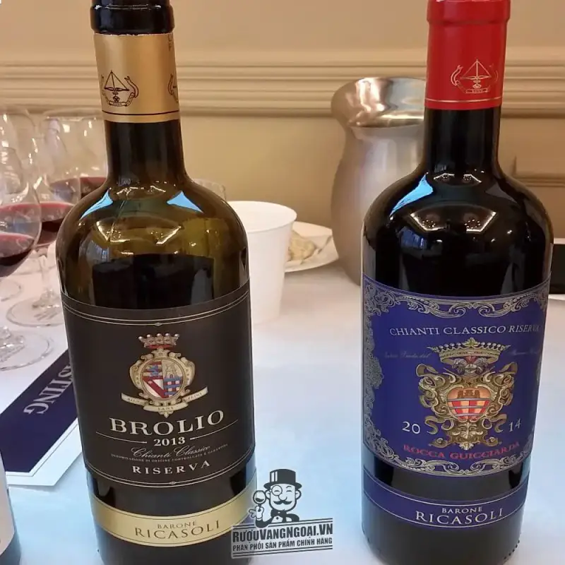Mua vang y barone ricasoli brolio chianti classico riserva cao cap giá rẻ tại Sài Gòn
