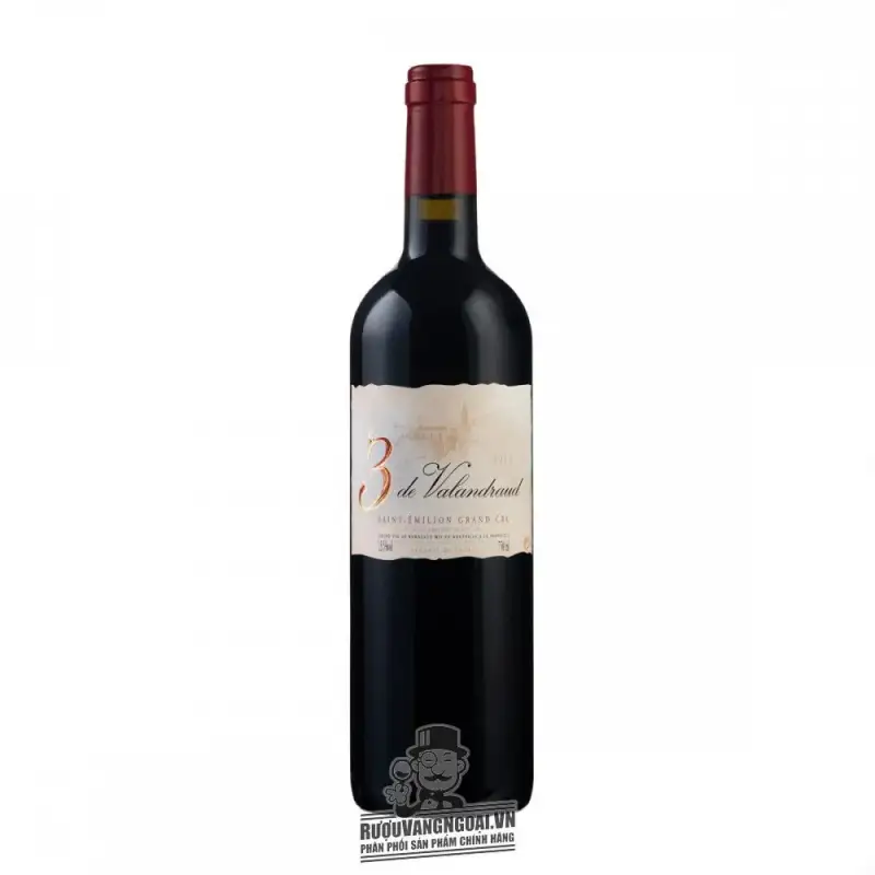 Vang Pháp 3 de Valandraud Saint Emilion