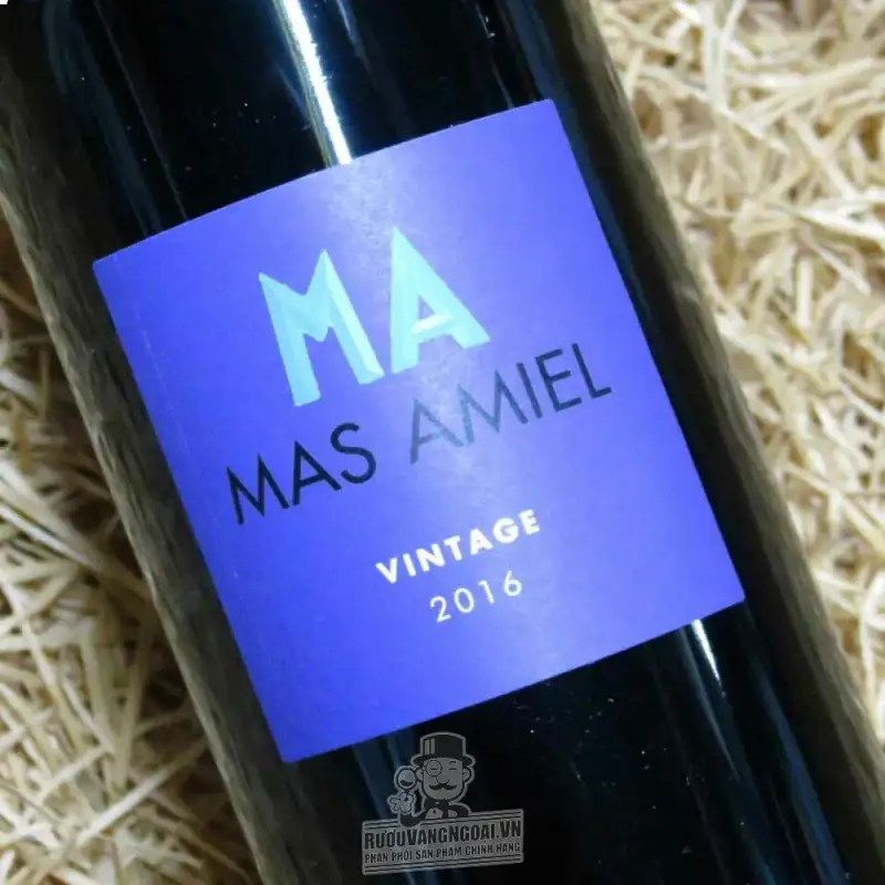 Vang Pháp Mas Amiel Vintage Red