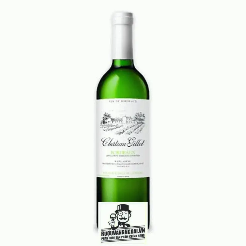 Mua vang phap chateau gillet white bordeaux giá rẻ tại Sài Gòn