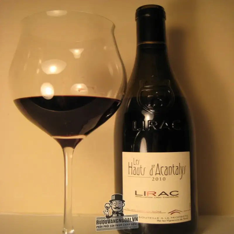 Rượu Vang Lirac Les Hauts d Acantalys