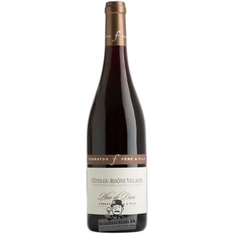Vang Pháp Cotes du Rhone Villages Plan de Dieu