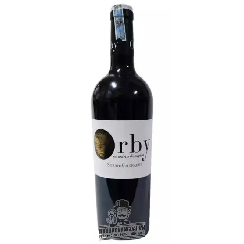 Vang Pháp Orby Syrah Grenache Bordeaux AOC uống ngon