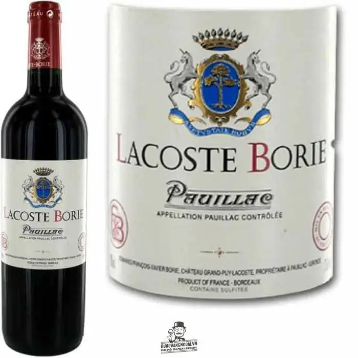 Vang Pháp Chateau Lacoste Borie