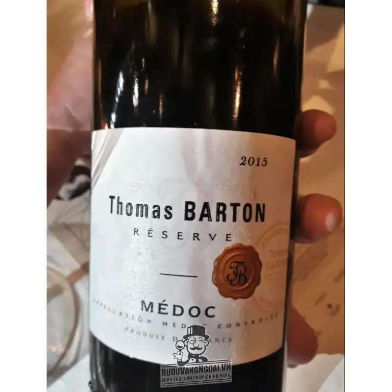 Mua vang phap thomas barton reserve medoc bartion guestier giá rẻ tại Sài Gòn