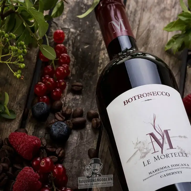 Mua vang y m botrosecco le mortelle maremma cabernet toscana doc giá rẻ tại Sài Gòn