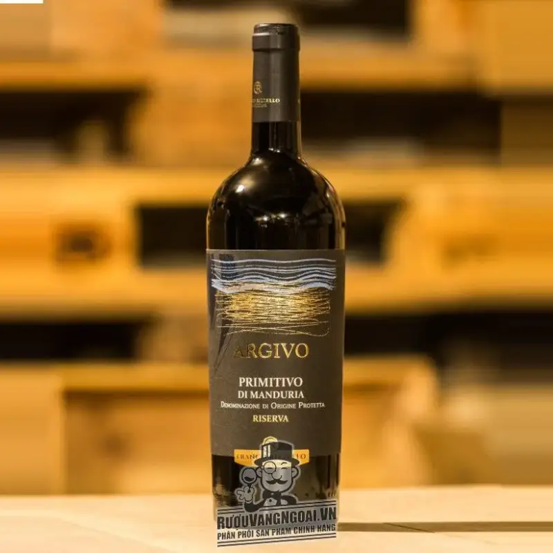 Vang Ý ARGIVO PRIMITIVO DI MANDURIA 16 ĐỘ