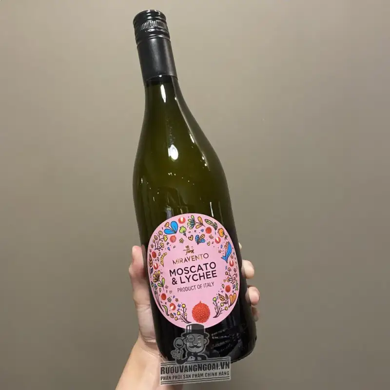 Vang Ý Moscato Lynchee Miravento uống ngon