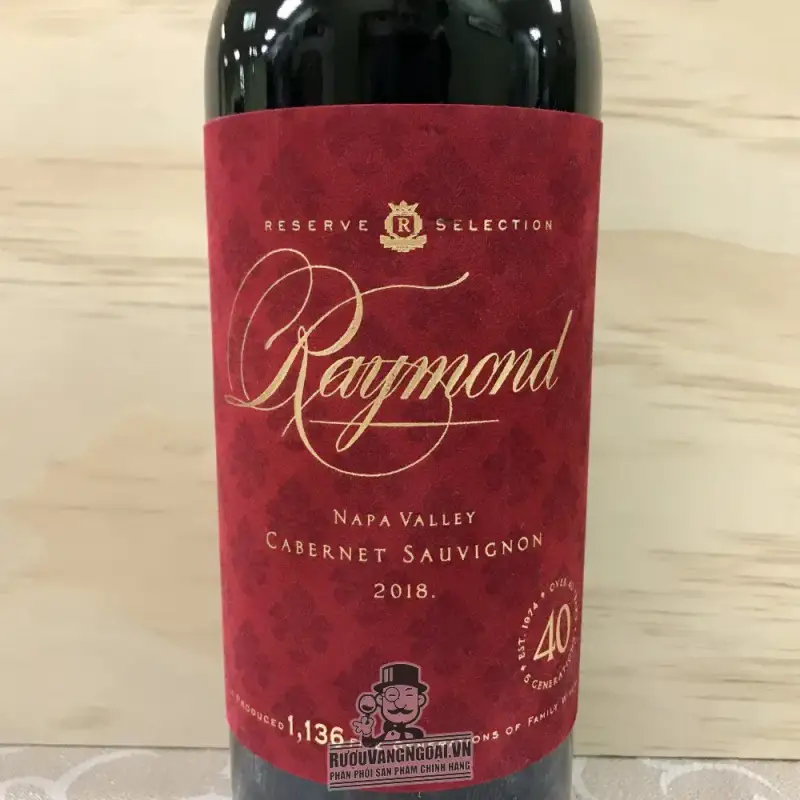 Mua ruou vang raymond reserve selection th anniversary giá rẻ tại Hà Nội