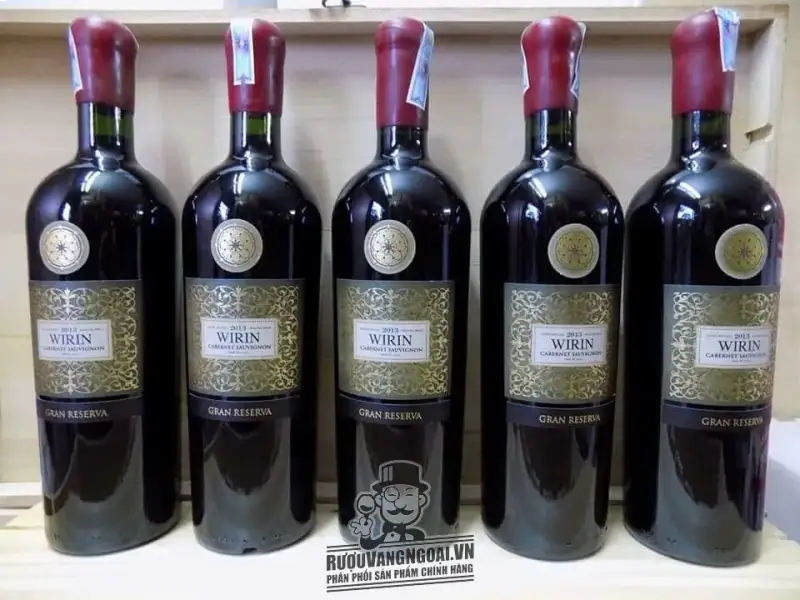 Vang Chile WIRIN GRAN RESERVA Cabernet Sauvignon