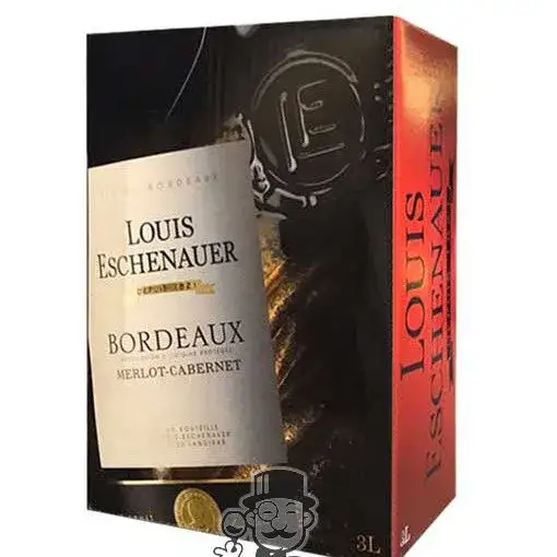 Vang bịch Pháp Louis Eschenauer Bordeaux 3Lit