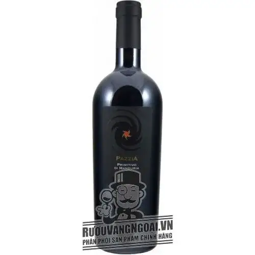 Vang ý PAZZIA Primitivo di Manduria