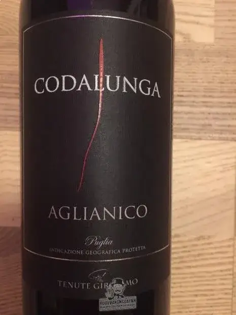 Rượu vang Codalunga Aglianico Tenute Girolamo