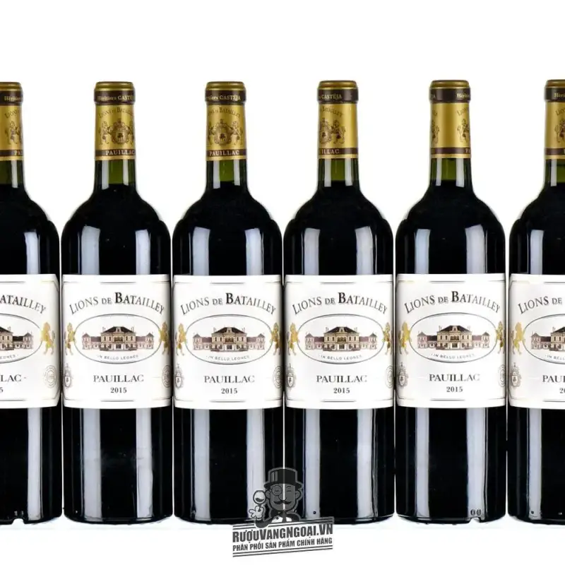 Mua vang phap lions de batailley pauillac giá rẻ tại Sài Gòn