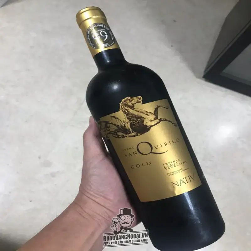 Mua ruou vang y san quirico gold nativ giá rẻ tại Sài Gòn